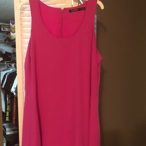 Hot pink Ralph Lauren dress
